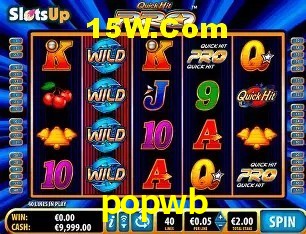 Biblioteca de slots populares na popwb